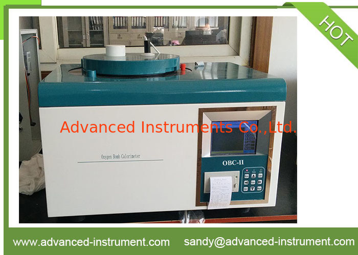 Calorific Heat Value Oxygen Bomb Calorimeter For Coal,Coke and Oils