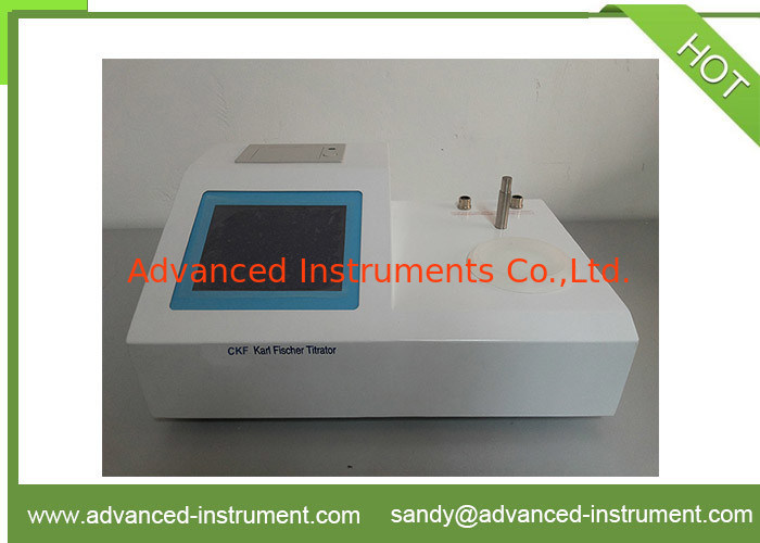 ASTM D6304 Lubricating Oil Coulometric Karl Fischer Titration Water