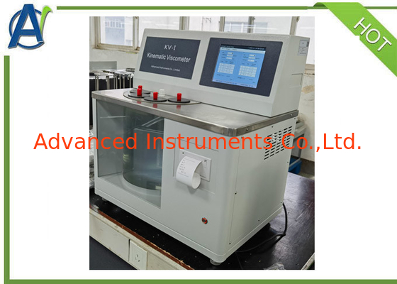 ASTM D445 Automatic Kinematic Viscometer Oil Viscosity Test Equipment