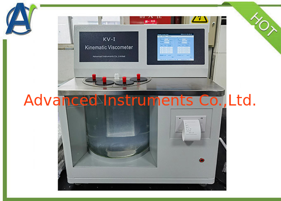 ASTM D445 Automatic Kinematic Viscometer Oil Viscosity Test Equipment