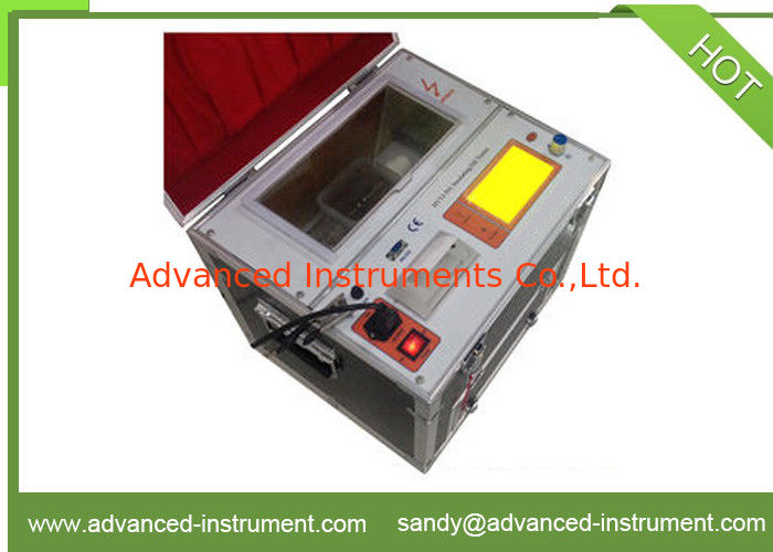 IEC156 Insulating Oil Tester for Breakdown Voltage BDV Testing