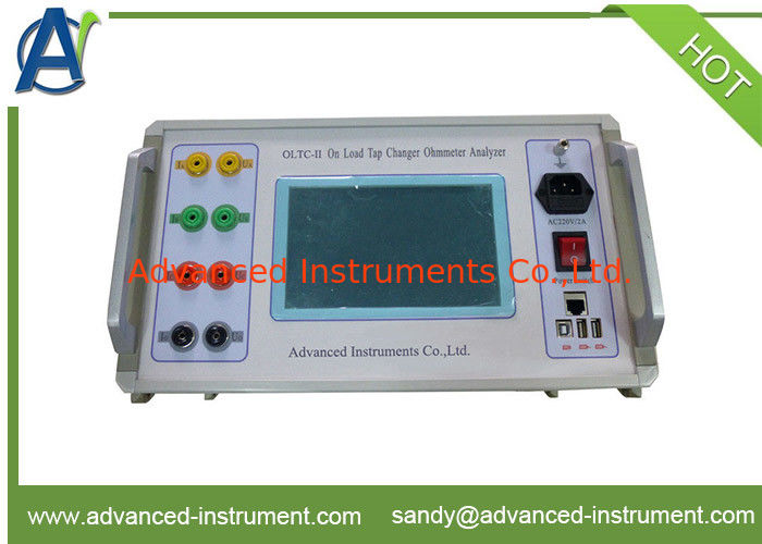 Transformer On Load Tap Changer Analyzer with USB Port and Large Touch Screen