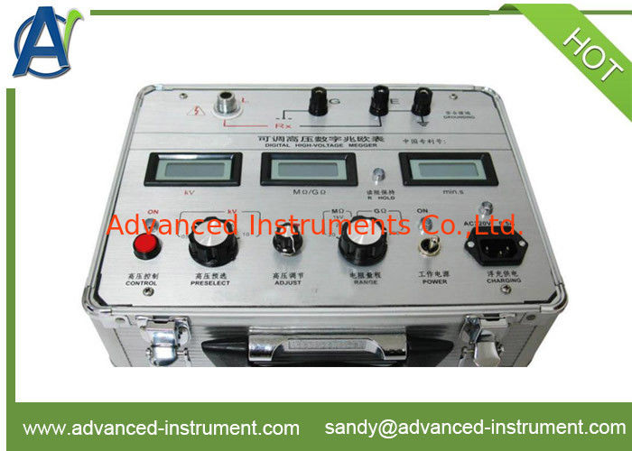 15KV Digital Voltage Adustable Megohmmeter Megger Insulation Resistance Meter