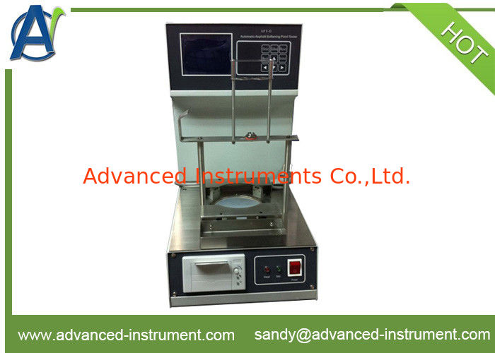 ASTM D36 Automatic Softening Point Apparatus by Ring And Ball Method