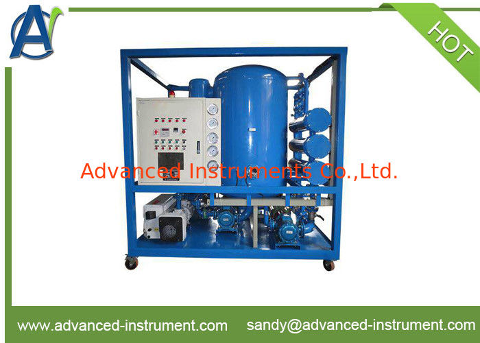 VTD Double Stage High Vacuum Oil Filtration Plant for Transformer Oil