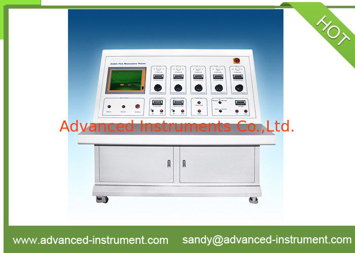 Wire&Cable Fire Resistance Testing Machine with Shock and Water