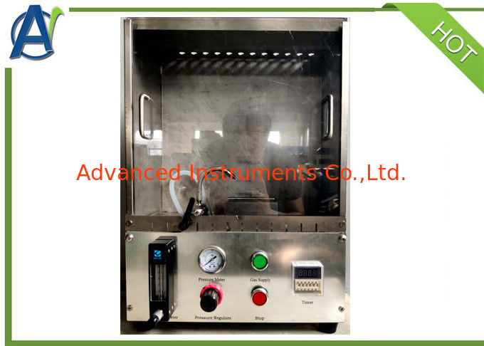 ASTM D4151 Blanket Flammability Test Apparatus with Stainless Steel Cabinet