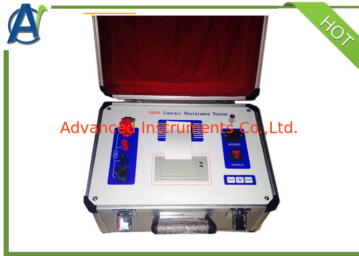 100A Contact Resistance Test Set for Circuit Breaker or High Current Cable