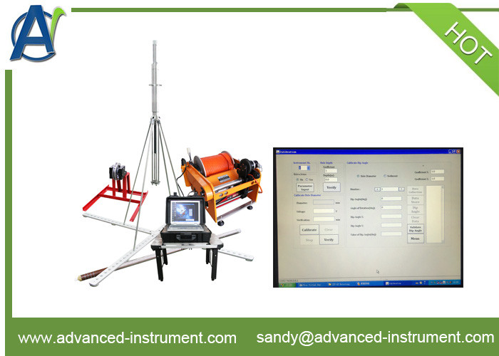 Concrete Bored Pile Detecting System( IPC ) For Pile Diameter Caliper